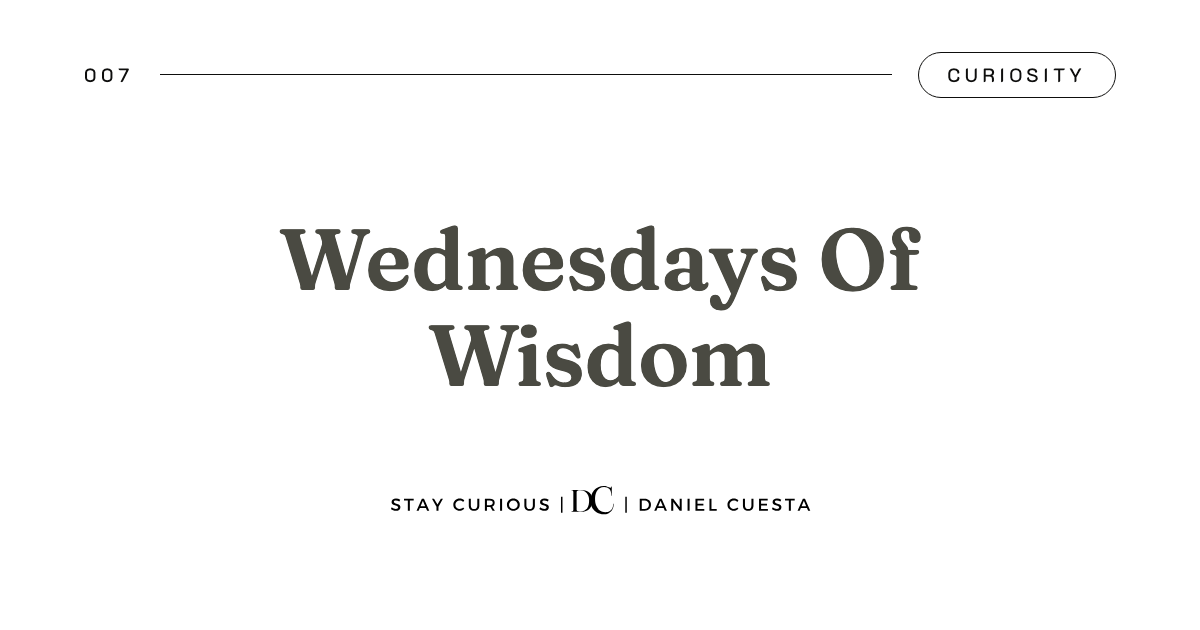 Wednesdays Of Wisdom